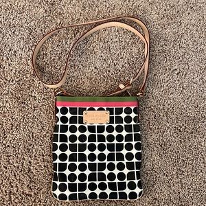 Kate Spade crossbody canvas purse